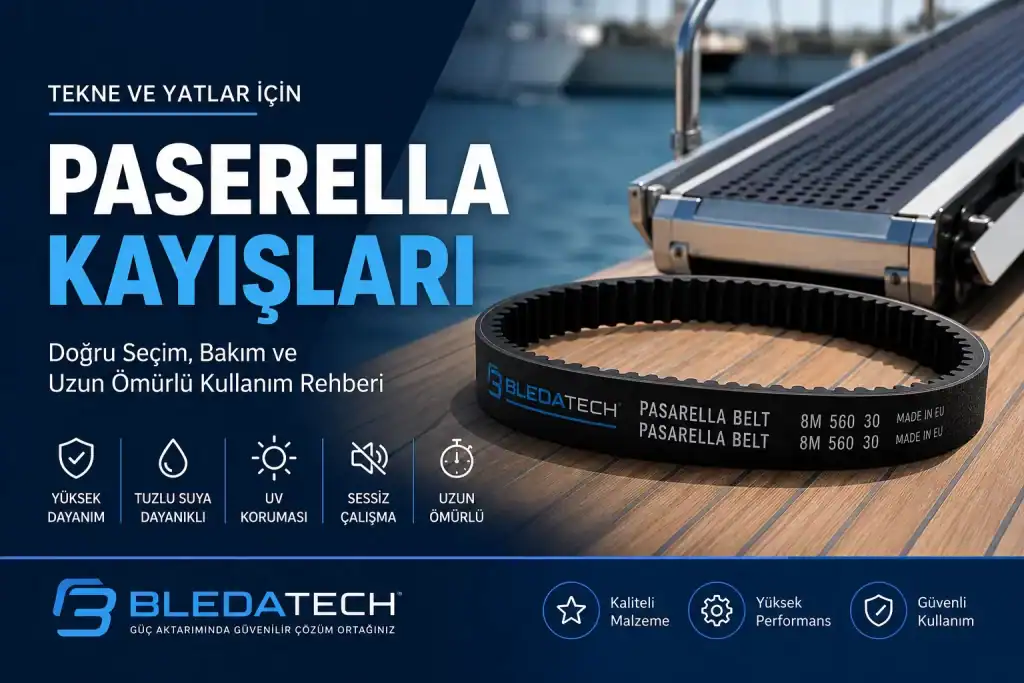 pasarella kayışları